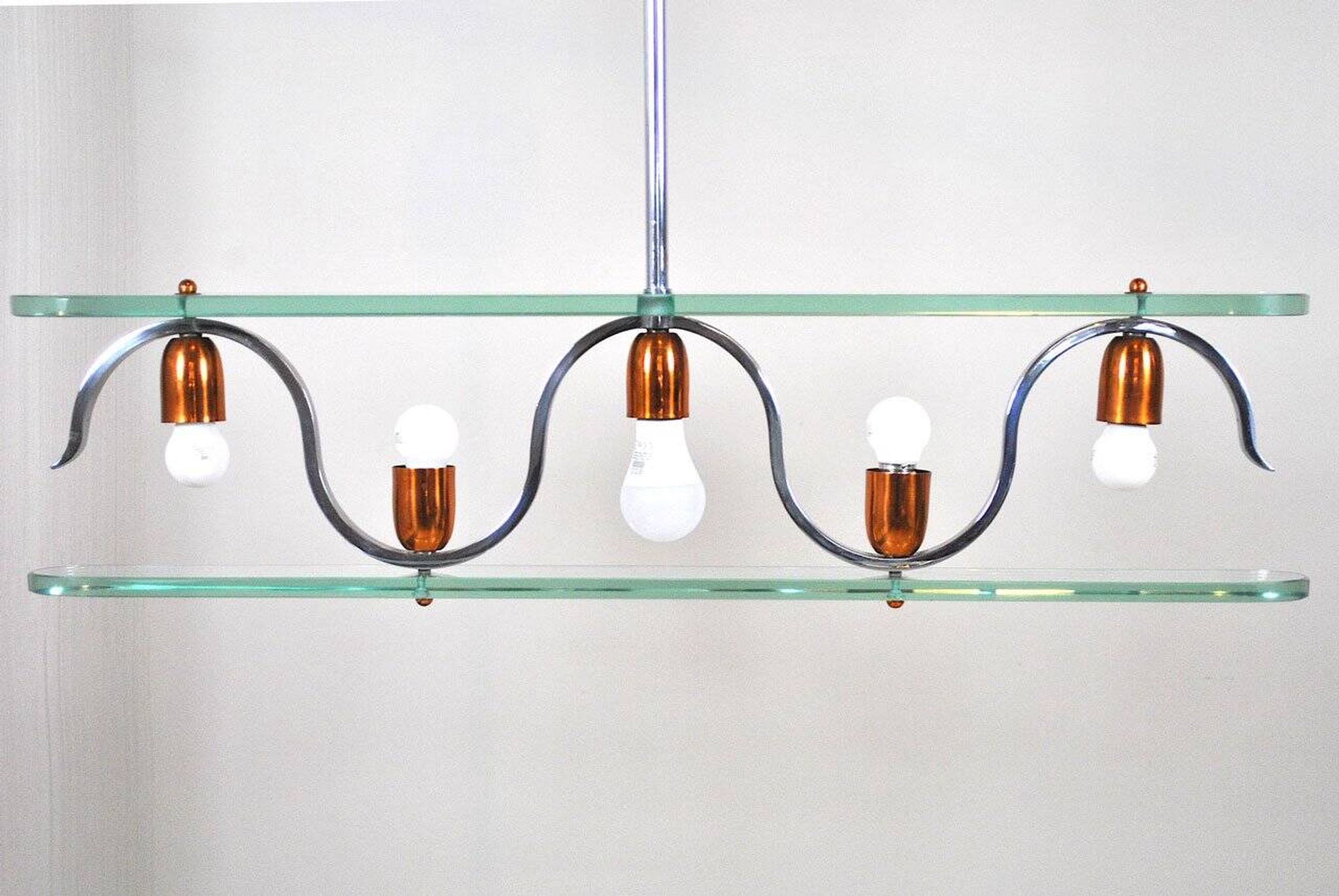 Suspension lamp, Italy, 1950s