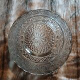 Antique cut glass salad bowl