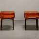 Pair of Scandinavian Modern Johannes Andersen Nightstands in teak, Denmark