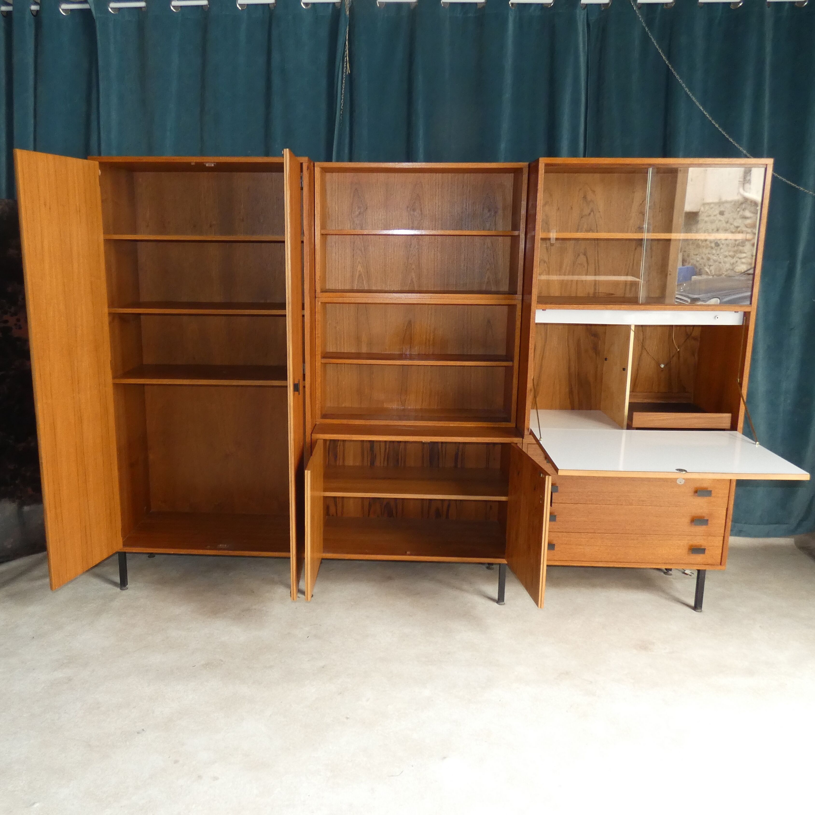 Secretary in teak 1950