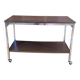 Side table on wheels, 1960s