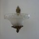 Bronze / glass wall lights