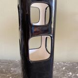 Black designer vase