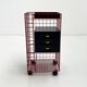 Postmodern metal drawer chest, 1980