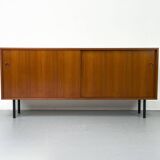 Vintage Teak Sideboard with sliding doors, 1960s