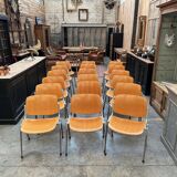 Suite of 18 DSC106 chairs by Giancarlo PIRETTI for Castelli