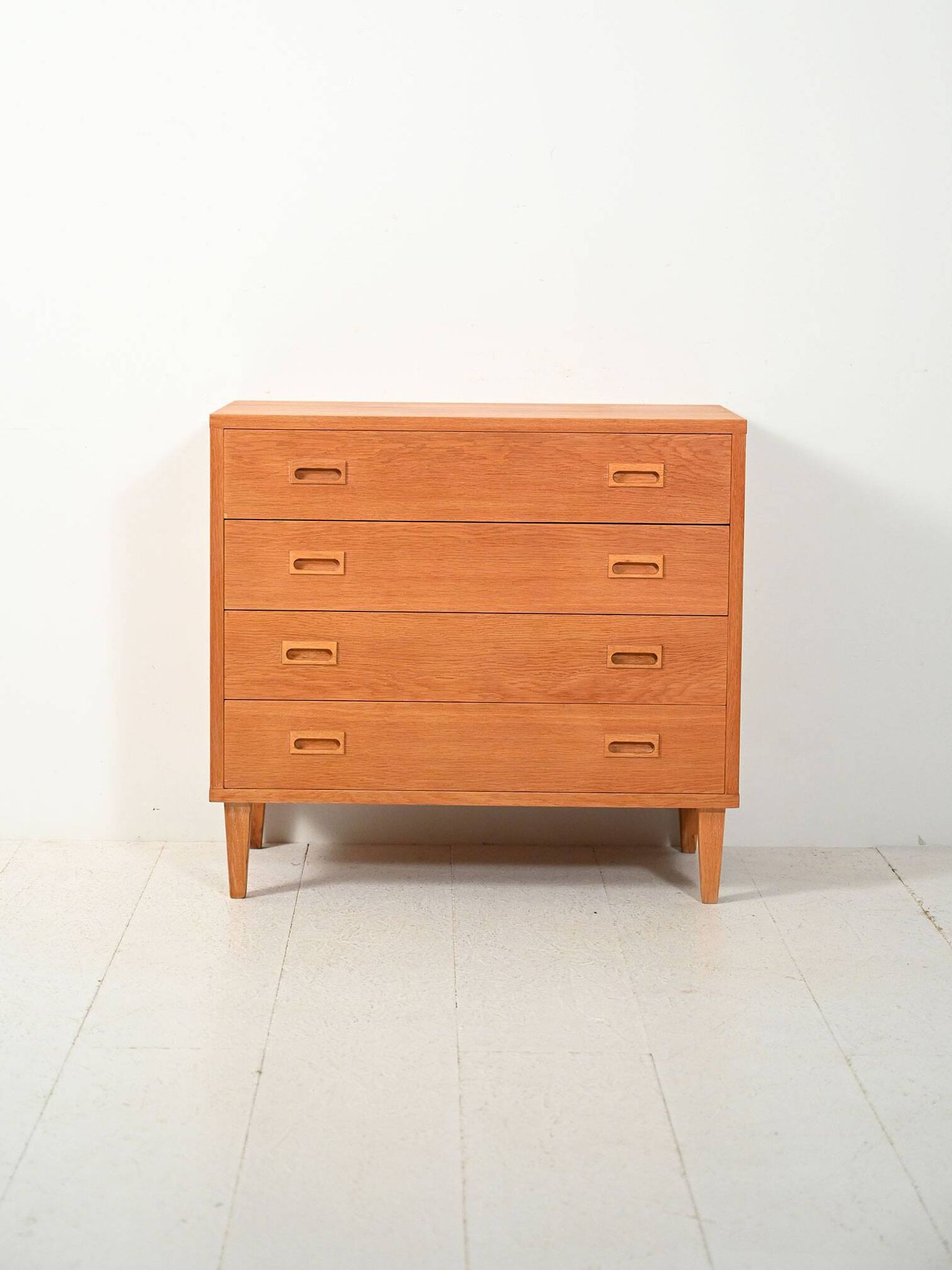 Swedish oak chest of drawers by String Design AB