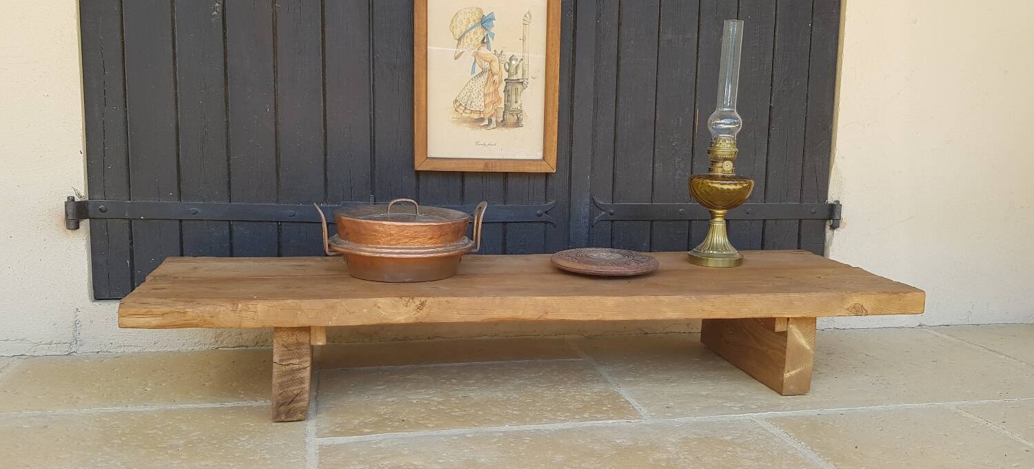 Brutalist coffee table