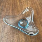 Danish glass bowl from the mid-century by Per Lütken for Holmegaard, 1960s.