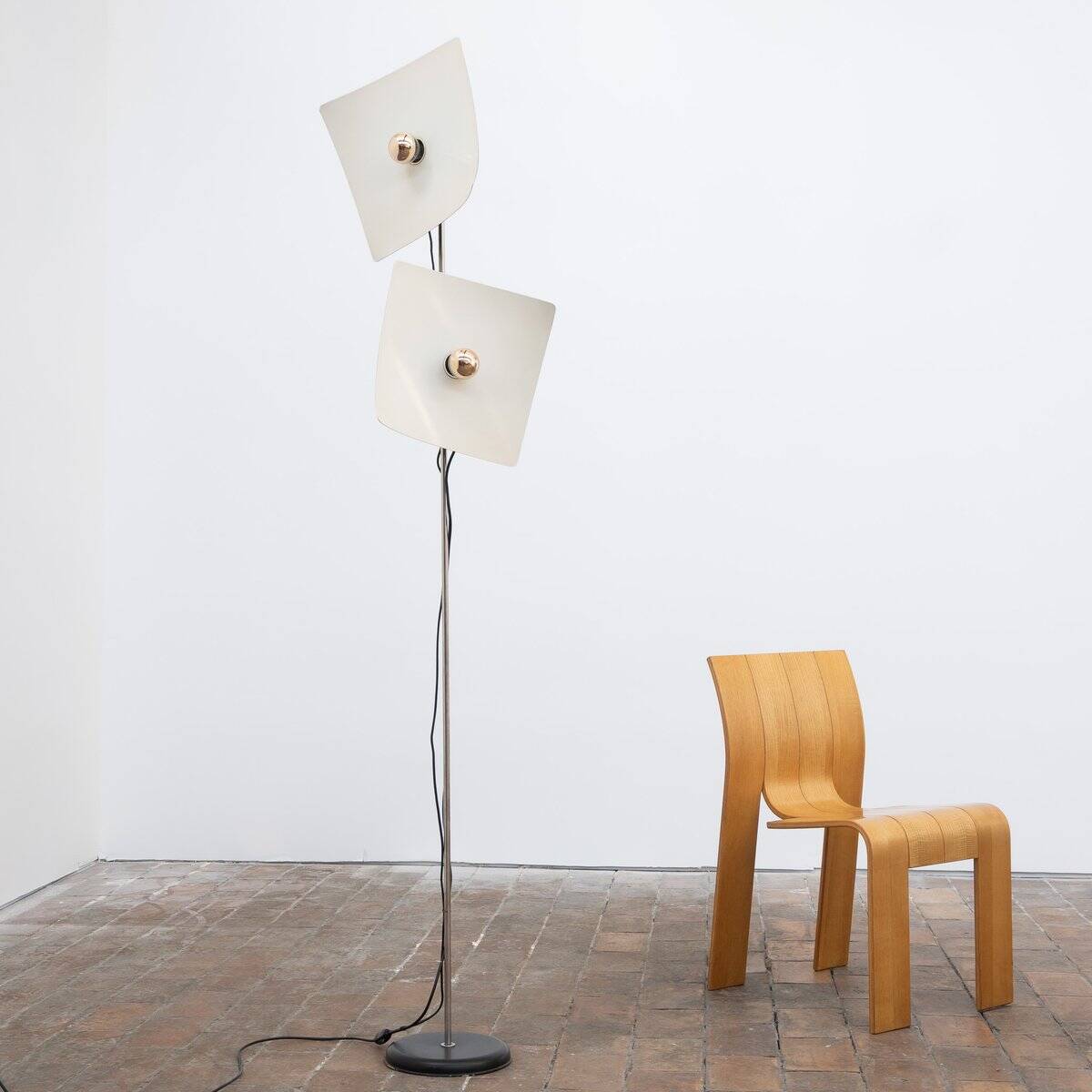 Lampe de sol italienne vintage de Selenova, 1970