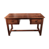 Table-bureau en châtaignier XIXeme