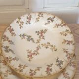 Quatre assiettes Louis XV de Sarreguemines