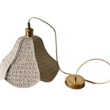 Rattan hanging lamp