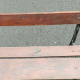Banc de jardin ancien pieds en fonte