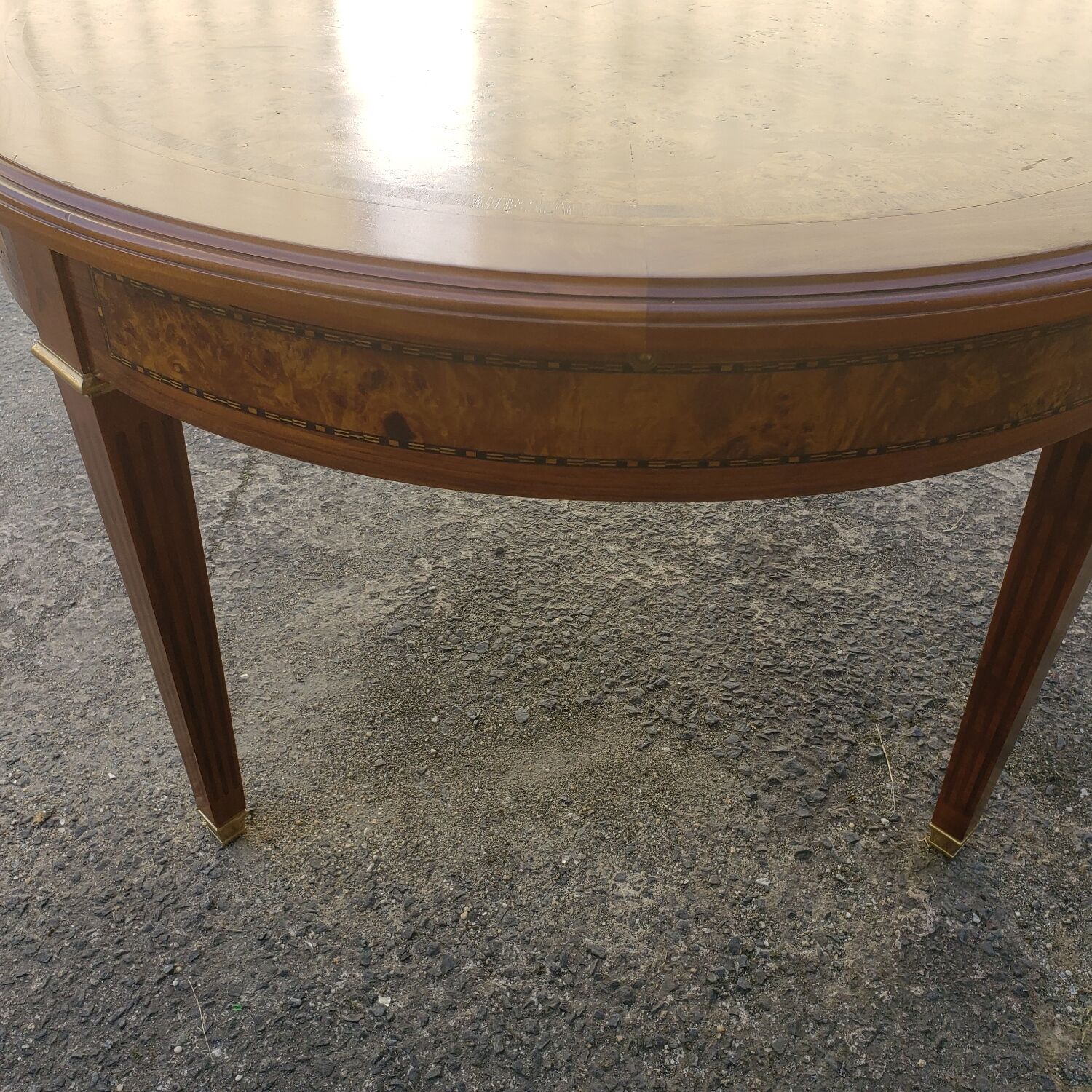 Hot water bottle coffee table