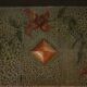 Antique Painted Folk Art Cupboard