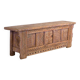 Buffet en bois sculpté à patine violette, c.1850