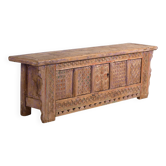 Buffet en bois sculpté à patine violette, c.1850