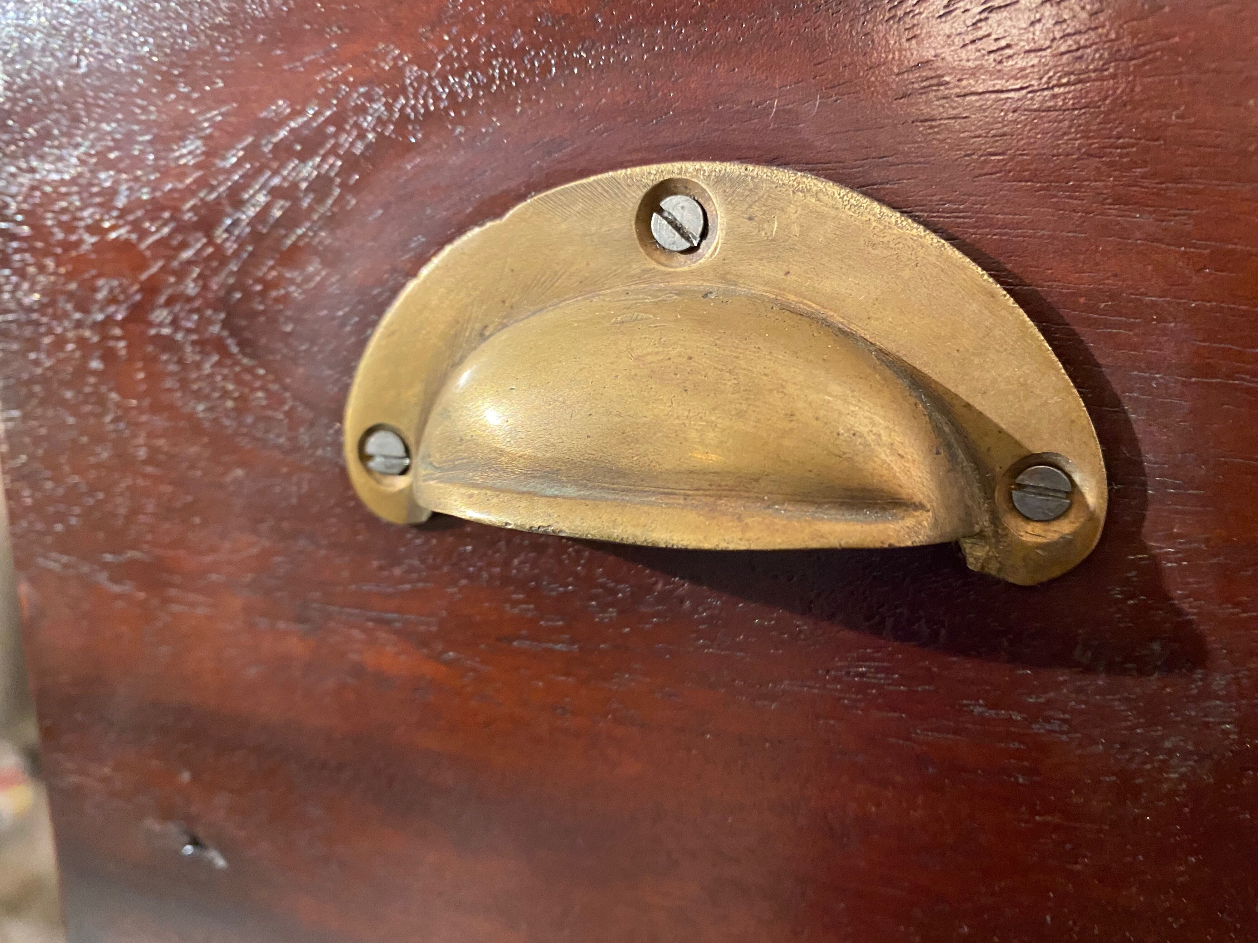 Pair of industrial furniture column 1950