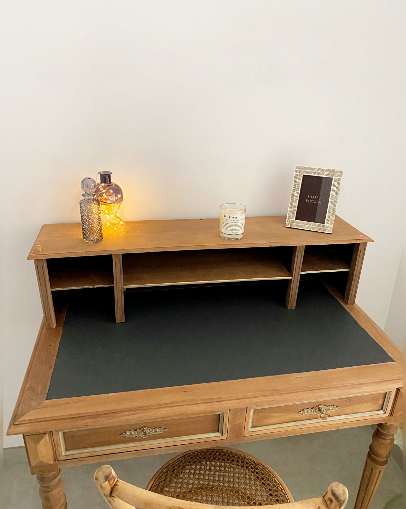 Wood desk