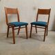 Paire de chaises scandinaves vintage années 50