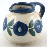 Pitcher, ceramic jean garillon soufflenheim alsace, elchinger