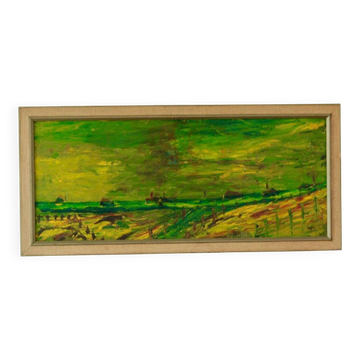 "Vibrant Pastures" by the artist Stig Allan