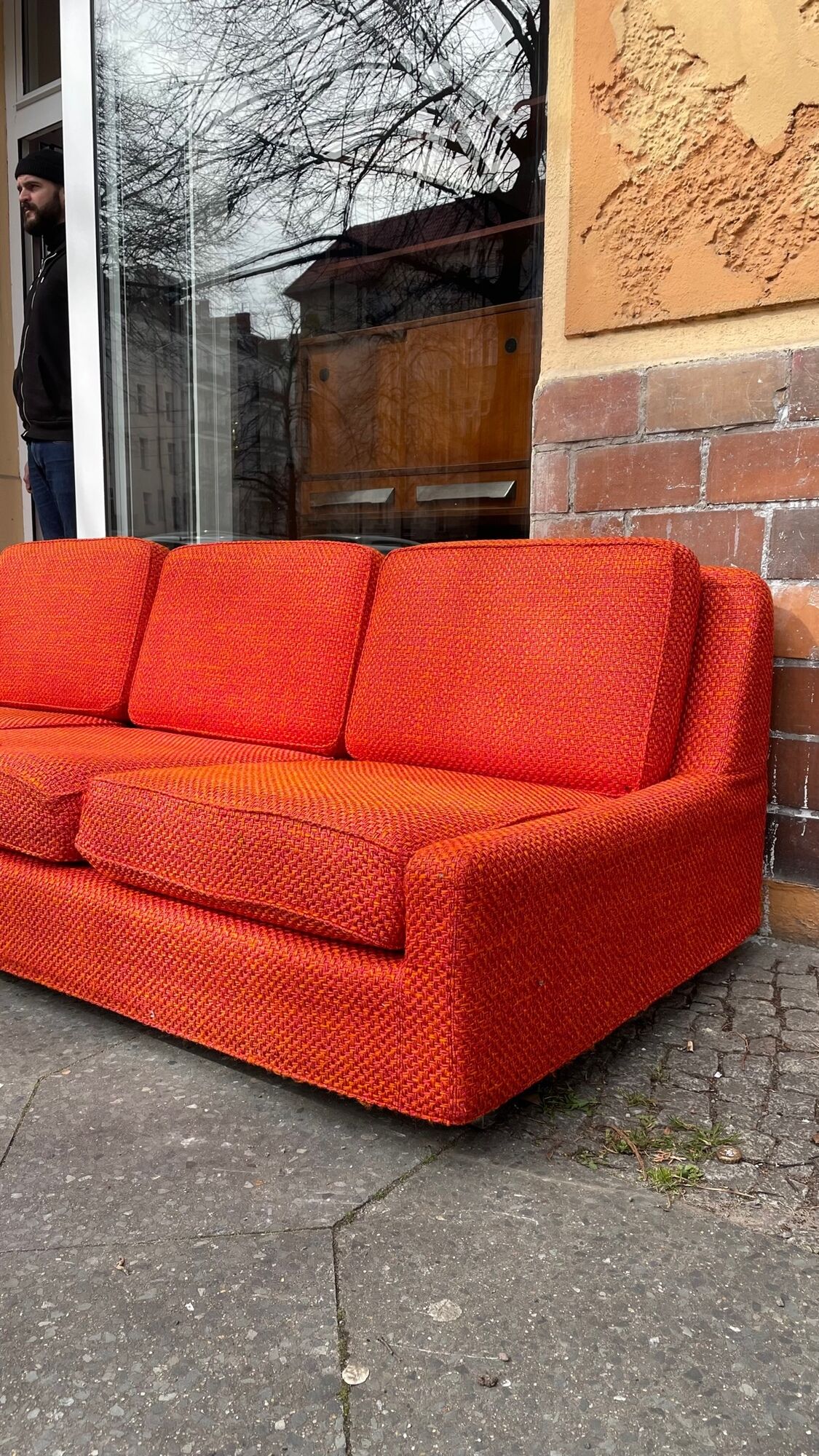 Sofa 3 places dux international playboy model of the 70s