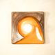 Striking Fat Lava wall lamp by Goebel, 1970s, Space Age design
