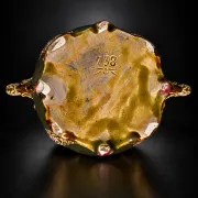 Art Nouveau cache-pot, Onnaing, model 738
