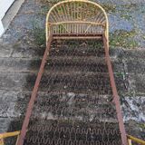 Rattan bed