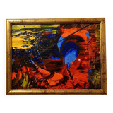 Small abstract painting