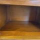 Pair of bedside tables with drawer and niche in Louis XV style.