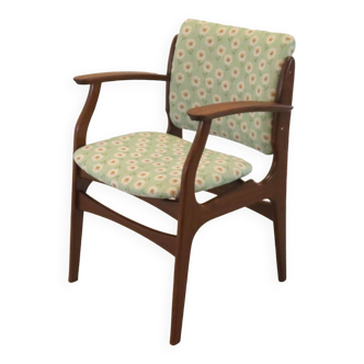 Mid century vintage teak fauteuil 'de tike'
