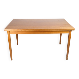Table à manger avec rallonge en teck, design danois des années 60