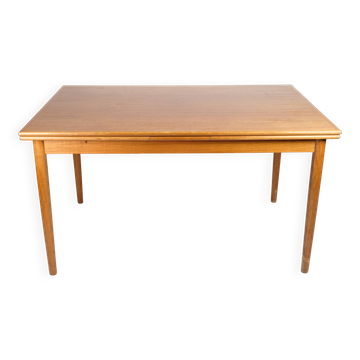 Table à manger avec rallonge en teck, design danois des années 60