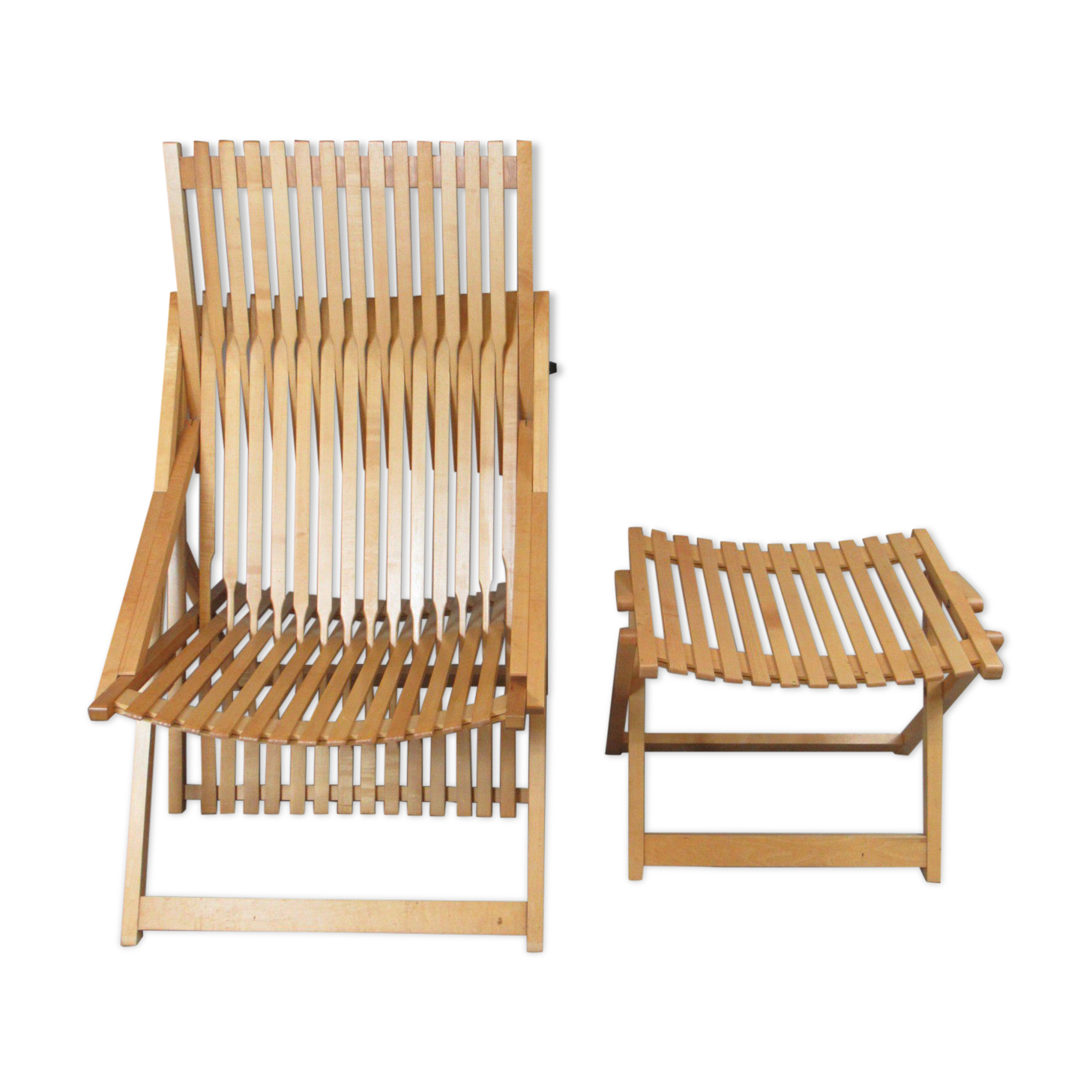 Teak garden chair