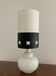 Lampe vintage en opaline