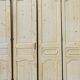 Set of 6 interior doors in fir of the nineteenth century