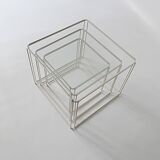 Set of three nesting tables designed by Max Sauze in the 1970s