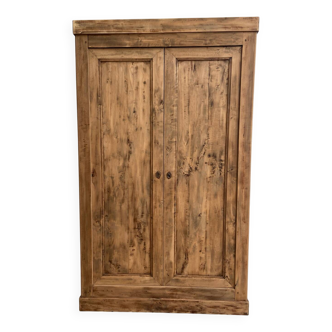 Solid fir wardrobe