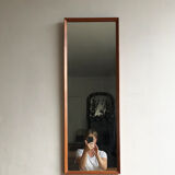 Rectangular teak mirror - 1960/70