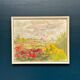 Original Swedish Oil On Panel – “Wild Flowers In Meadow”