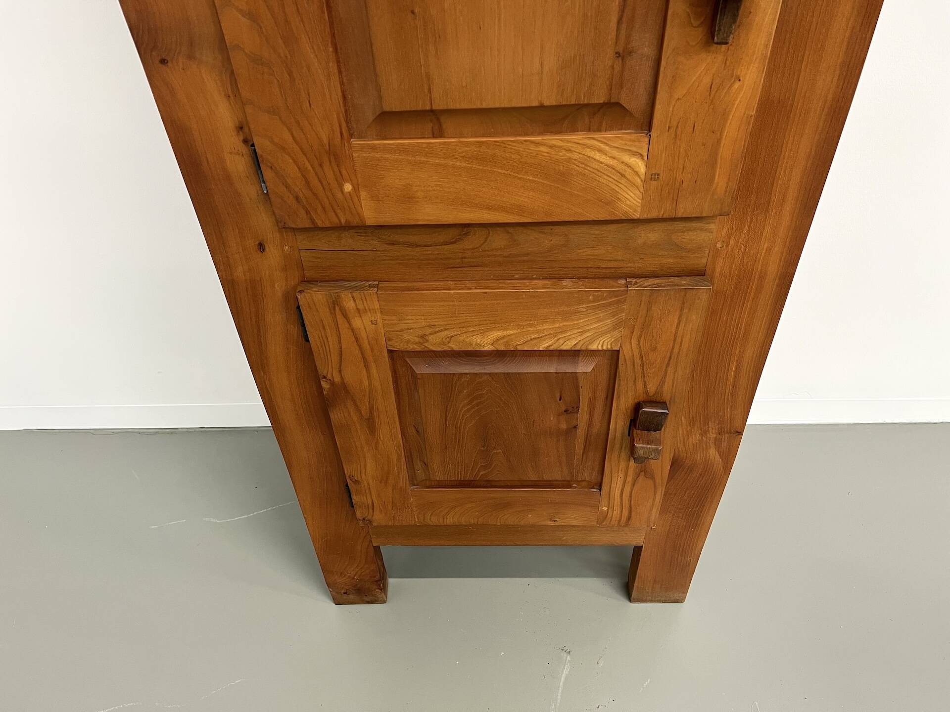 Small brutalist 50s bonnetiere wardrobe