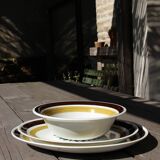 Set of 3 vintage ceramic dishes