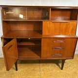Mid Century Retro Teak Sideboard / Highboard by Jentique 1960  DanishD