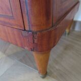 Louis XVI chest of drawers - Bronze - Butterfly wood veneer marquetry - 1930