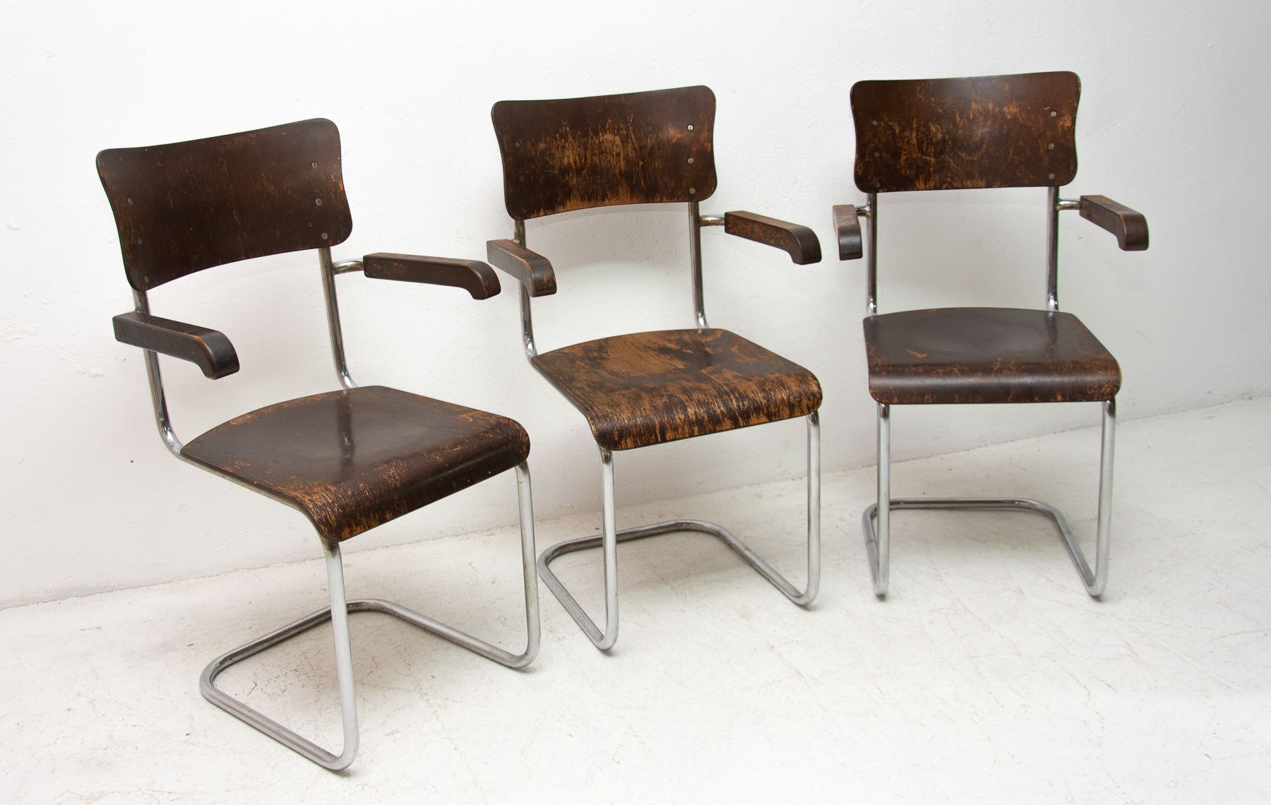 Writing desk chair by Robert Slezák, 1930s
