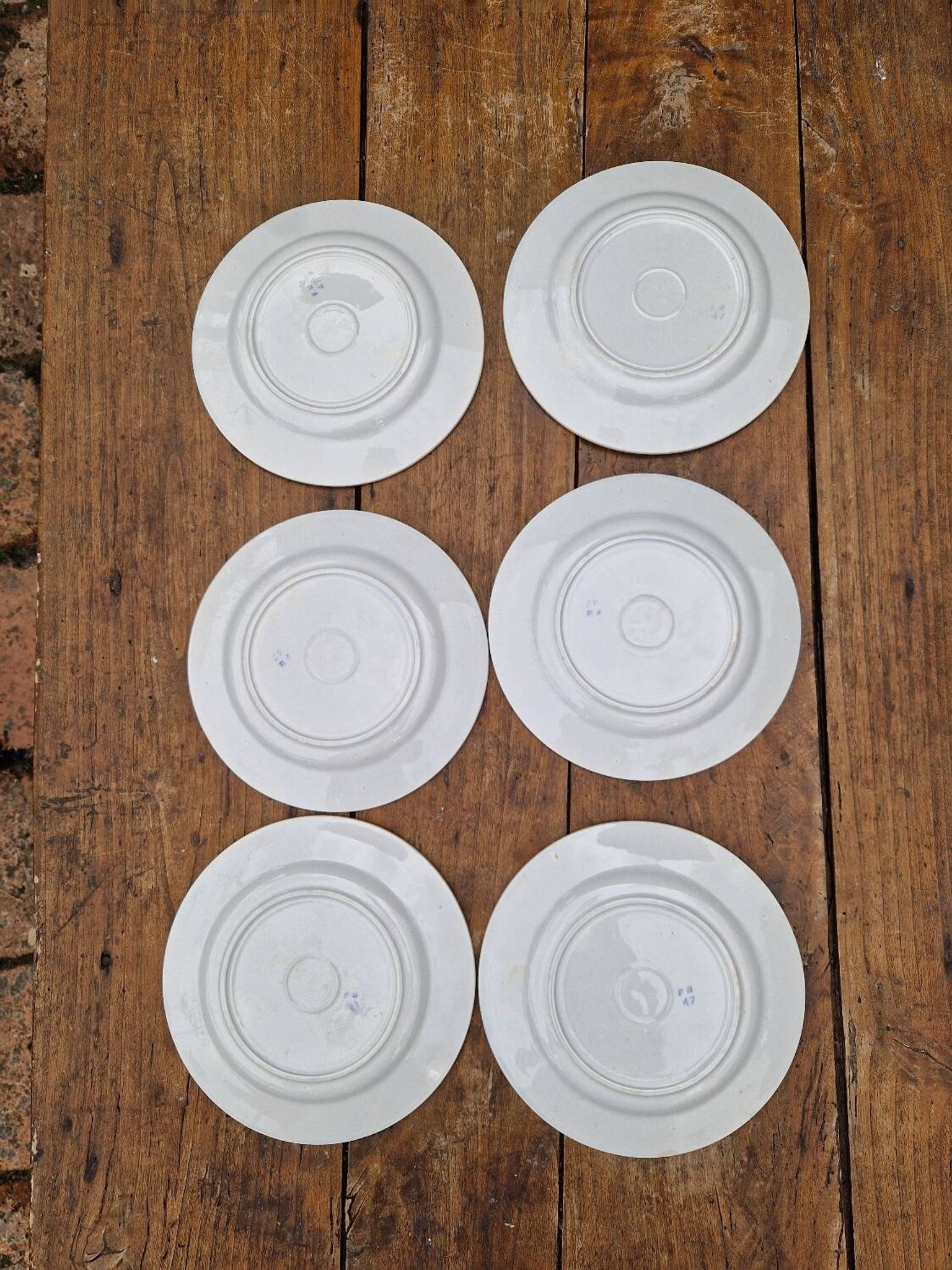 Set of 6 dessert plates Badonviller