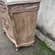 Louis XV style side table – door carved with floral decoration